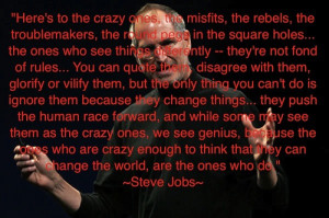 Steve Jobs movie quote