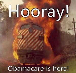 Obamacare train wreck