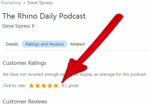 The Rhino Daily Podcast - Reviews