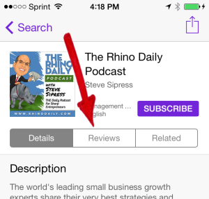 The Rhino Daily Podcast - reviews