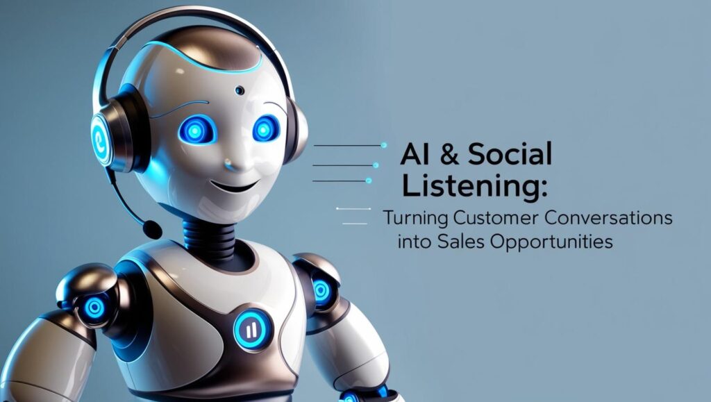 AI & Social Listening - Turning Customer Conversations Into Sales Opportunities